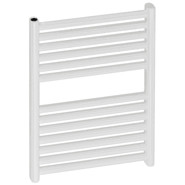 ARES biały grzejnik łazienkowy 648x450 mm