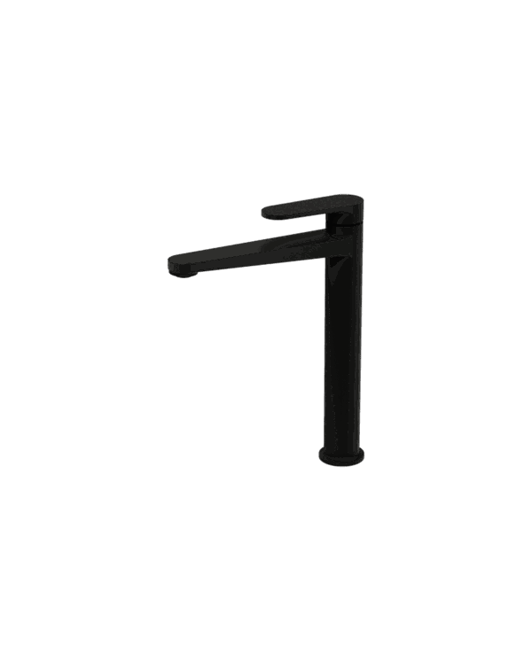 Bateria Umywalkowa Stojąca Wysoka Czarny Mat Wys. 282,5 mm Cetus